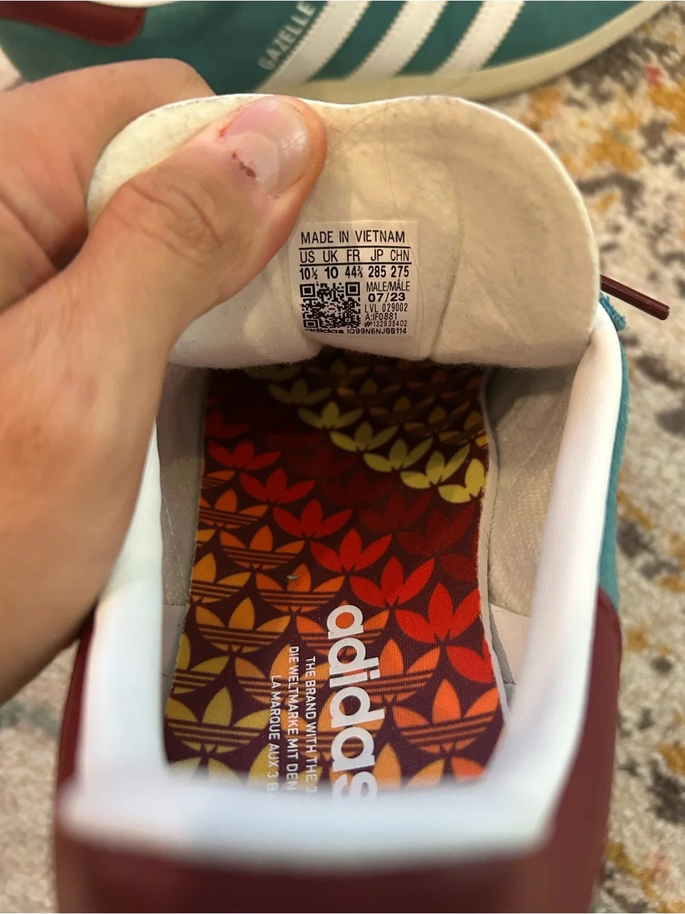 adidas low profile